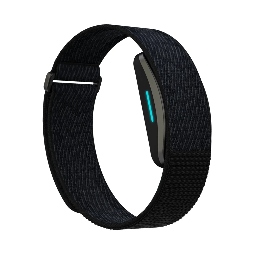 Official Actxa Spark Band with its screen-free light bar and dark strap
