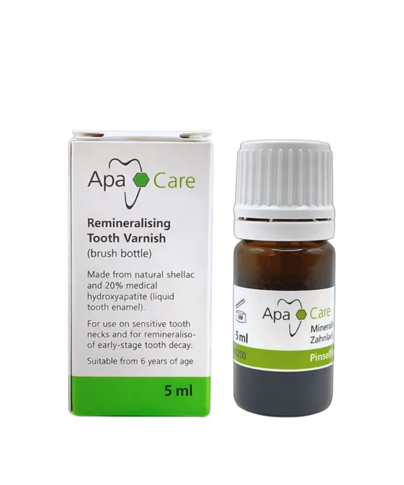 ApaCare mineralising tooth varnish 5 ml bottle