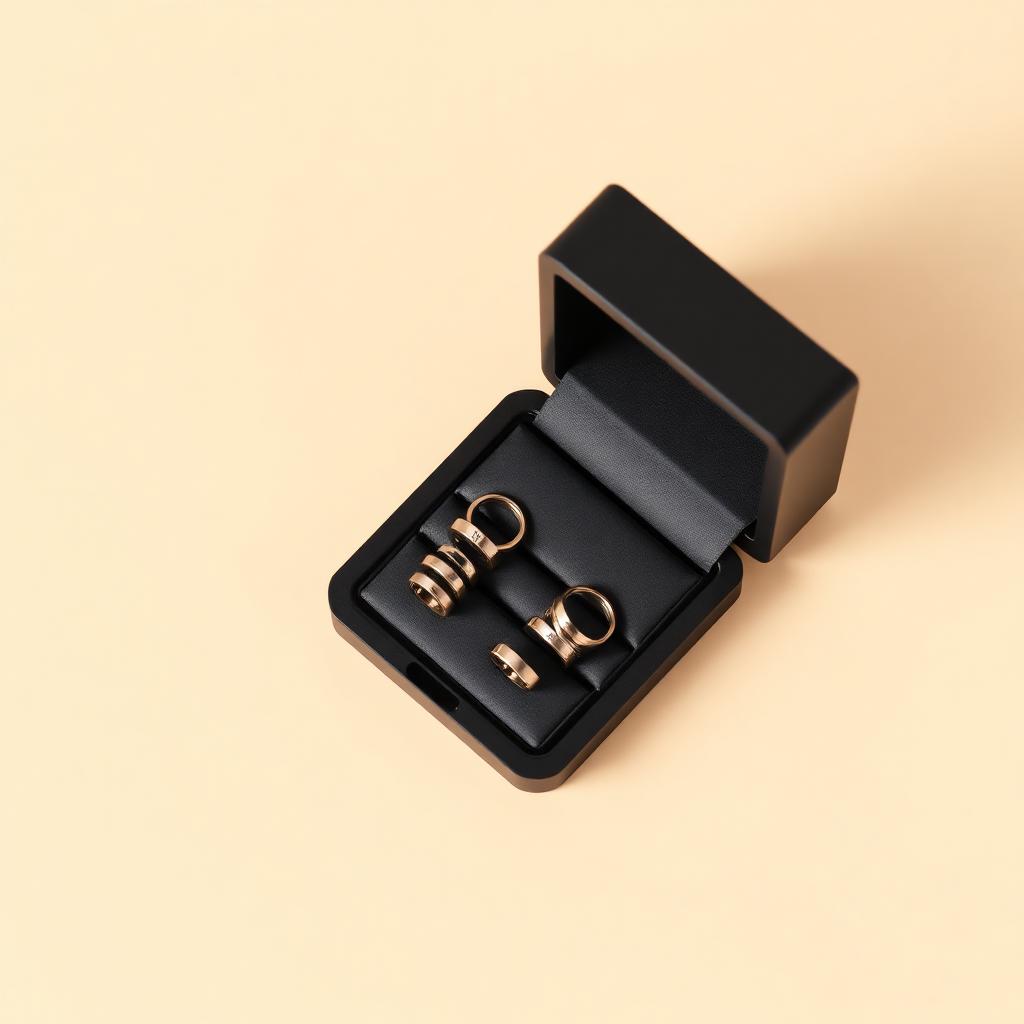 Actxa Core Smart Ring sizing kit — sample rings in every size from 6 to 14 in a presentation box