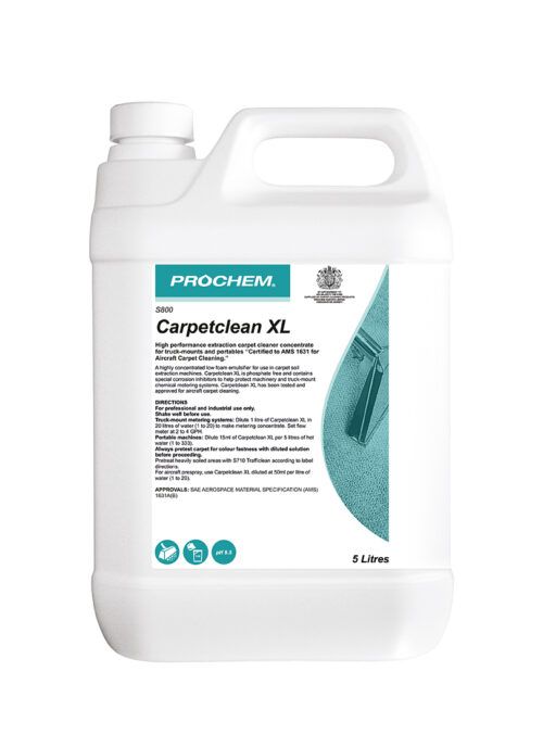 Prochem Carpetclean XL 5 litre extraction detergent