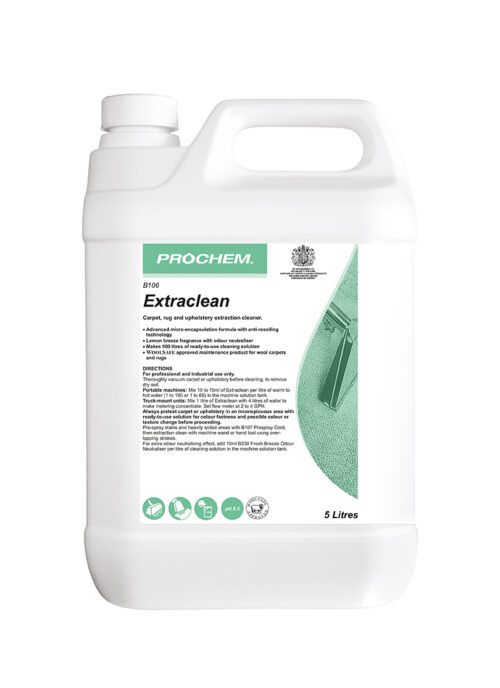 Prochem Extraclean 5 litre low foam extraction cleaner