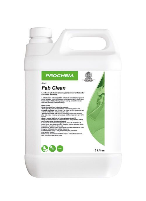 Prochem Fab Clean 5 litre upholstery cleaner