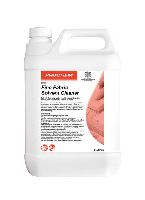 Prochem Fine Fabric Solvent Cleaner 5 litre