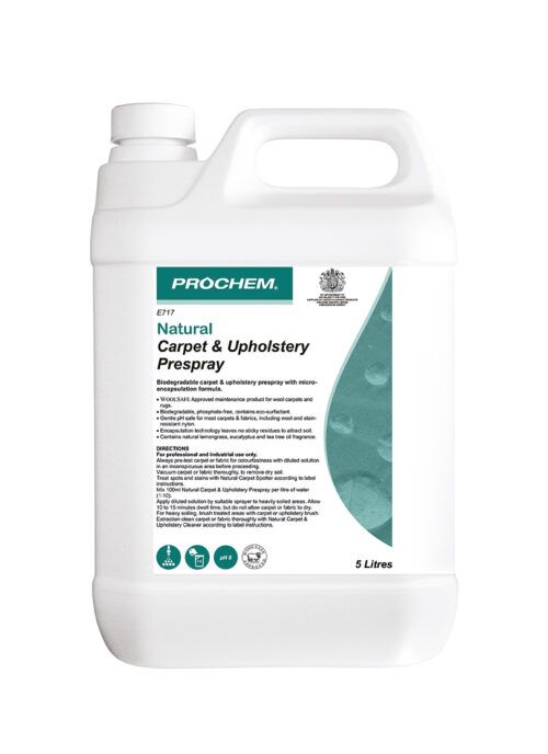 Prochem Natural Carpet and Upholstery Prespray 5 litre