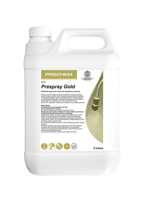 Prochem Prespray Gold 5 litre carpet prespray
