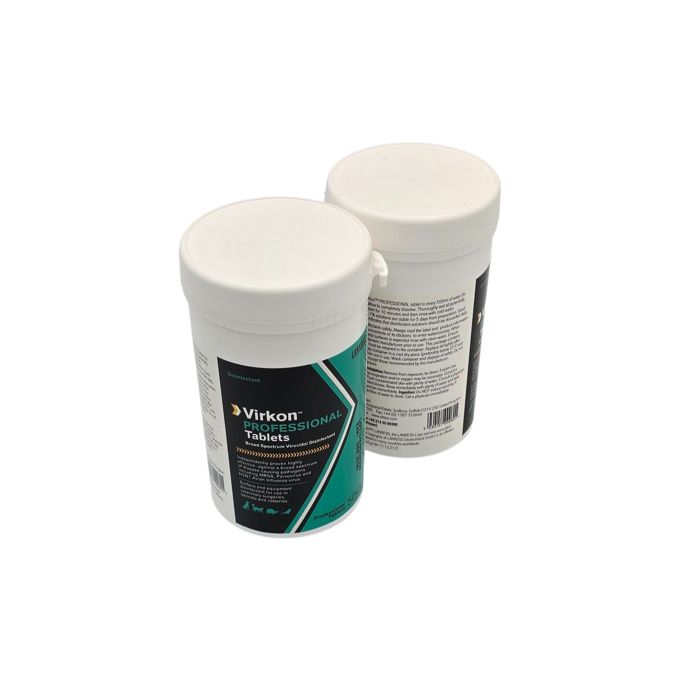 Virkon Professional disinfectant tablets tub