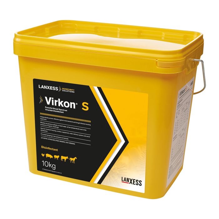 Virkon S disinfectant powder 10kg pail