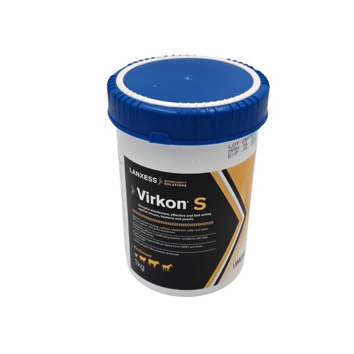 Virkon S disinfectant powder 1kg tub