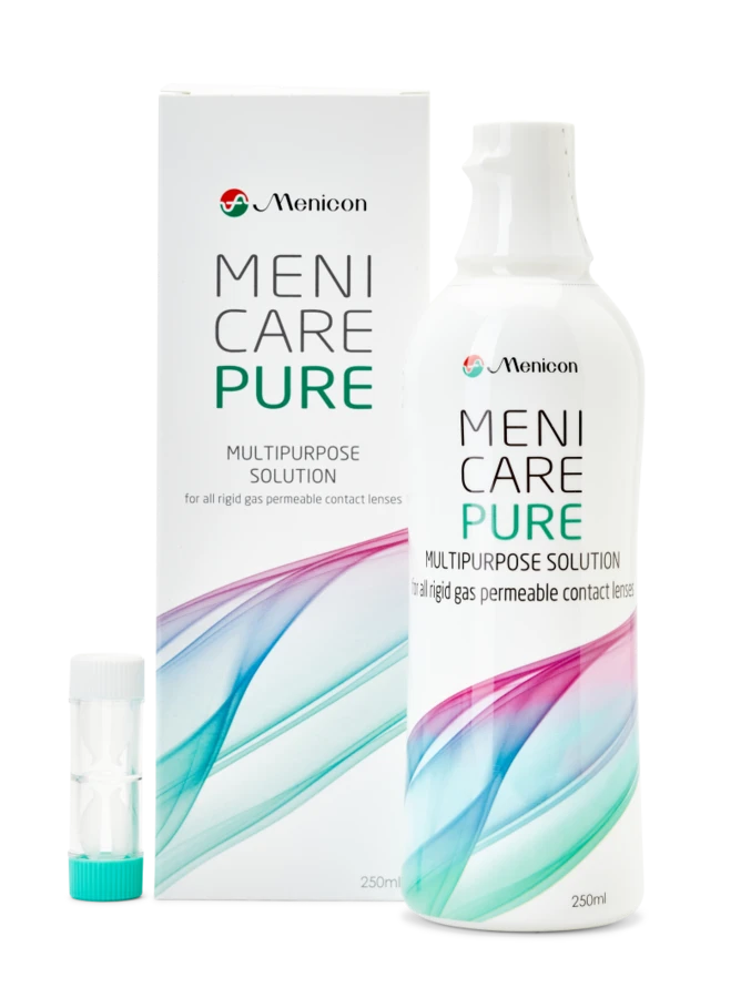 Menicon MeniCare Pure RGP lens care