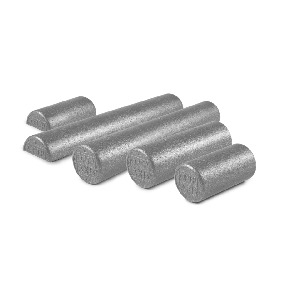 OPTP Silver AXIS moderate density foam roller