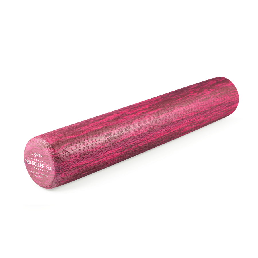 OPTP PRO-ROLLER Soft foam roller with Sara Meeks positioning print