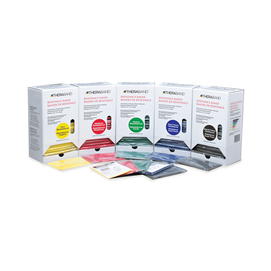 TheraBand resistance band bulk dispenser box