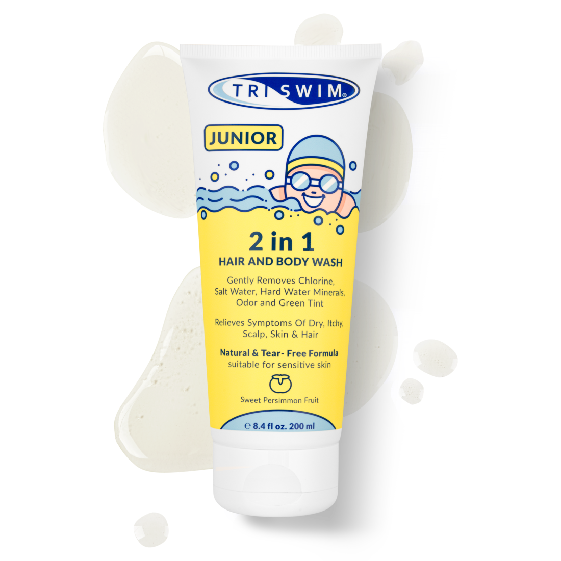 TRISWIM JUNIOR 2-in-1 Hair & Body Wash — Sweet Persimmon manufacturer product photograph